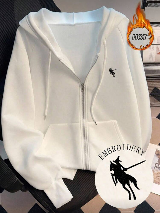 Veste zippée décontractée