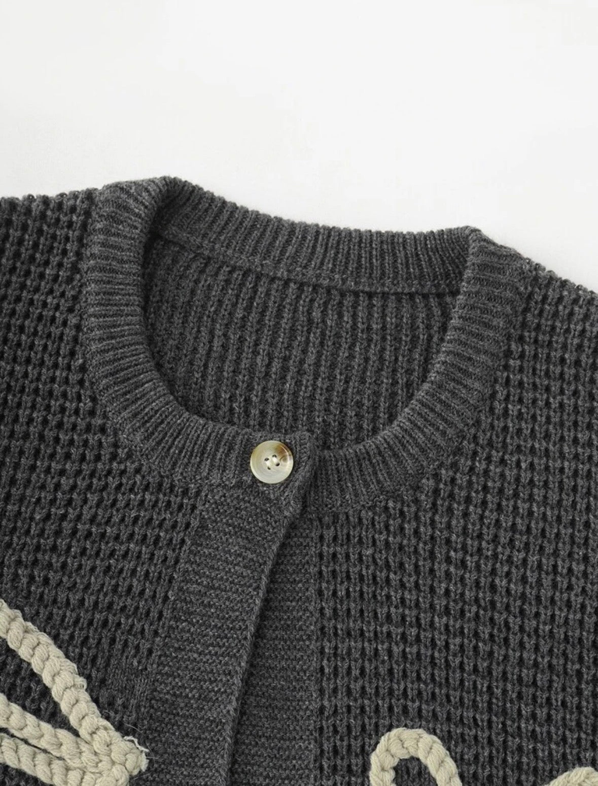 Cardigan - floral 3D