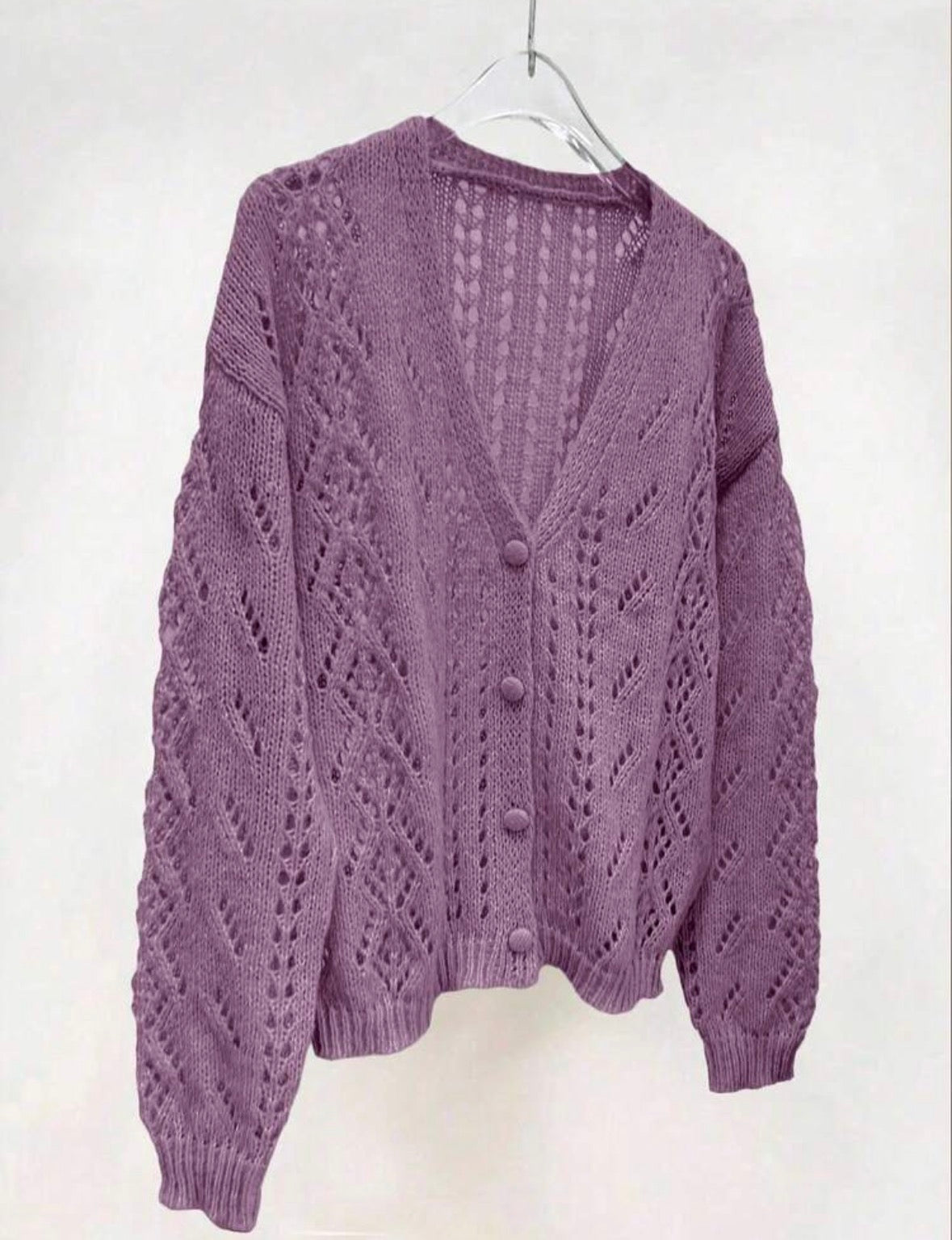 Cardigan - Violet