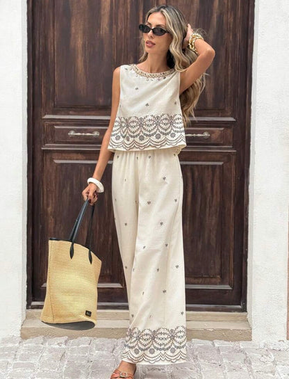 Ensemble 2 pièces Beige
