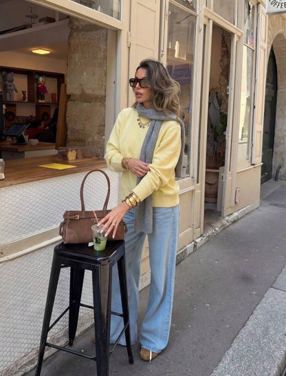 Pull Tricot - Jaune