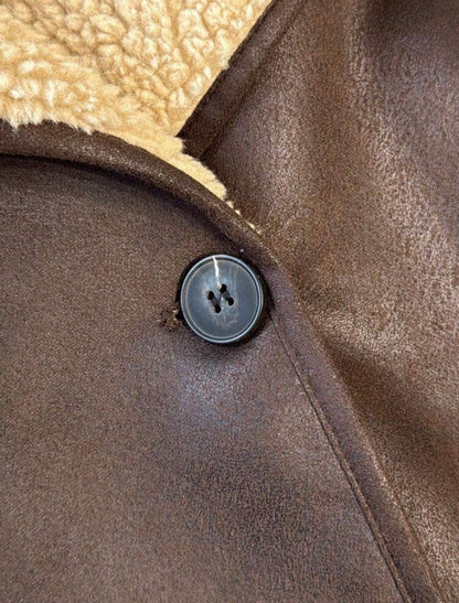 Veste en polaire - Marron foncé