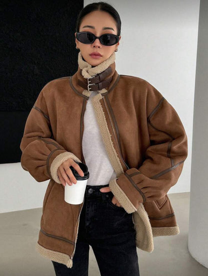 Veste à doublure thermique épaisse