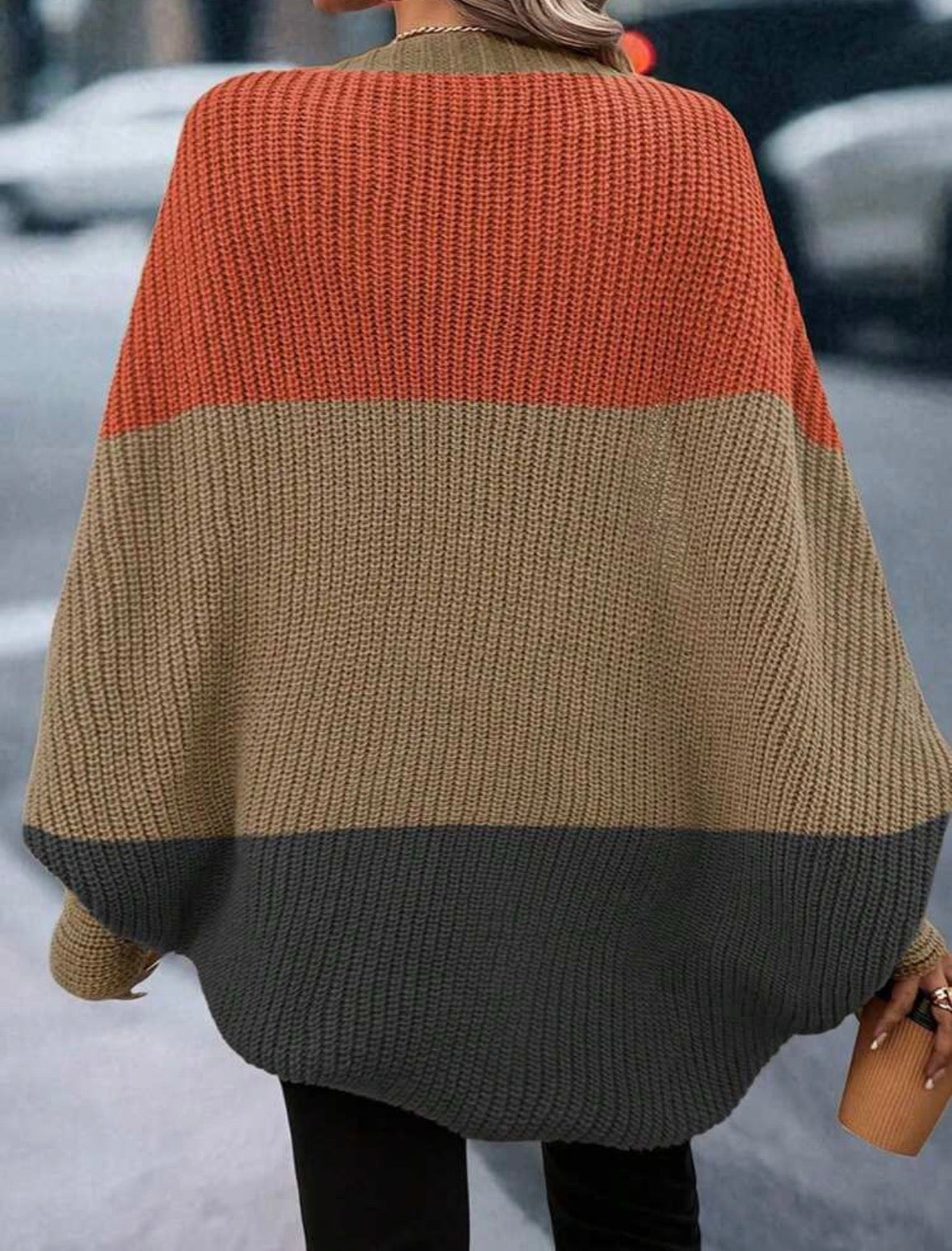 Cardigan - Manches chauve-souris