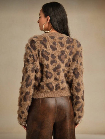 Col rond leopard