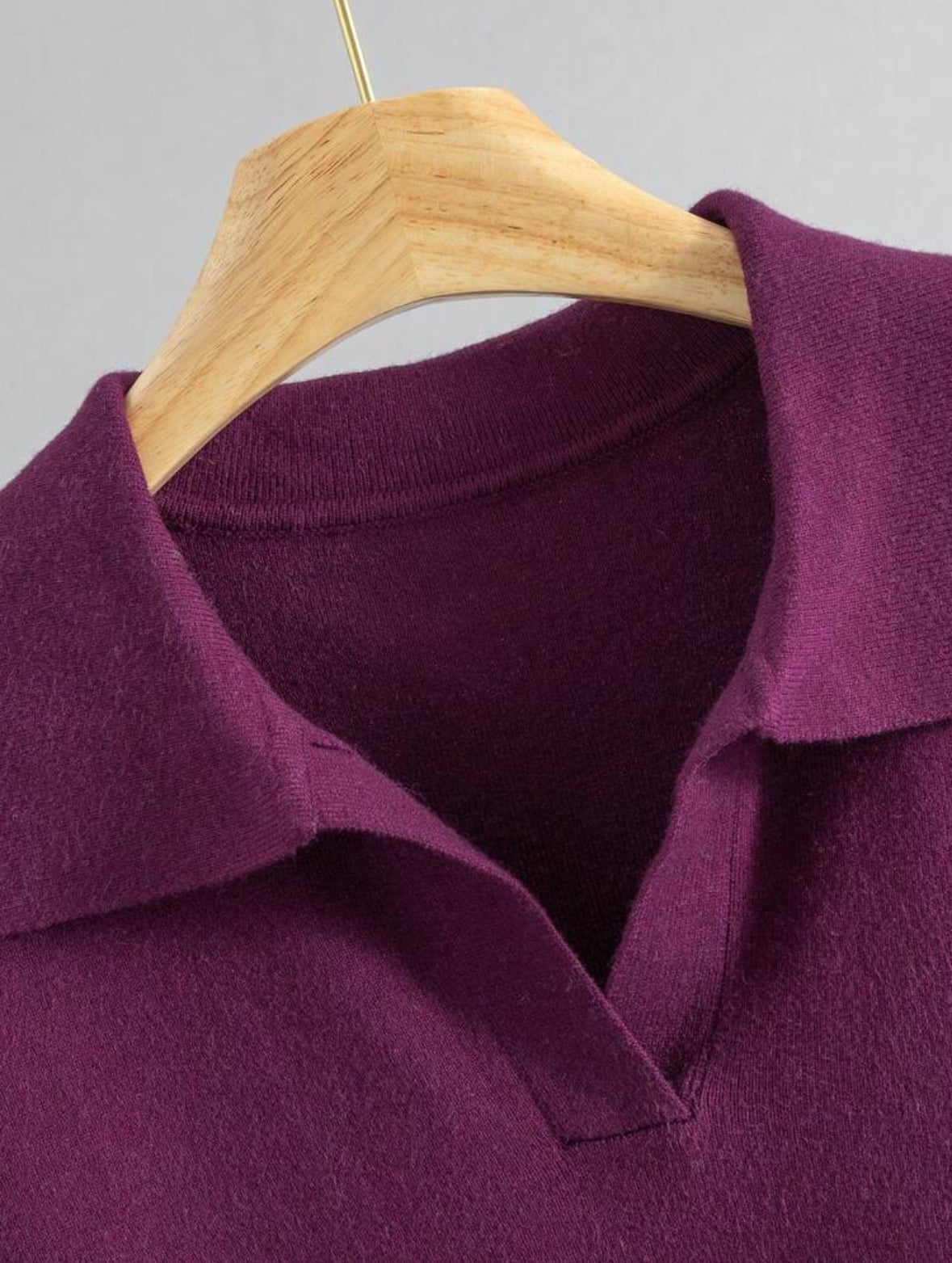 Pull col roulé