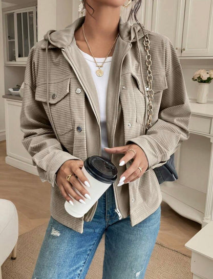 Veste à capuche