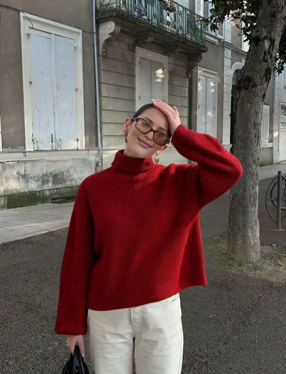 Pull  Col Roulé  - Sienna