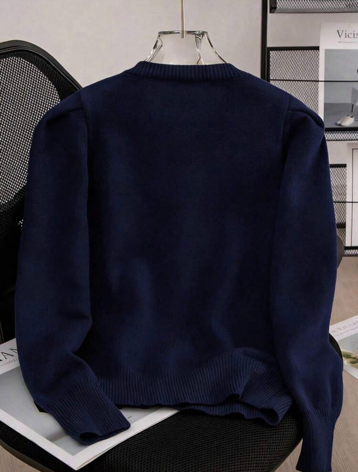 Cardigan - Dark blu