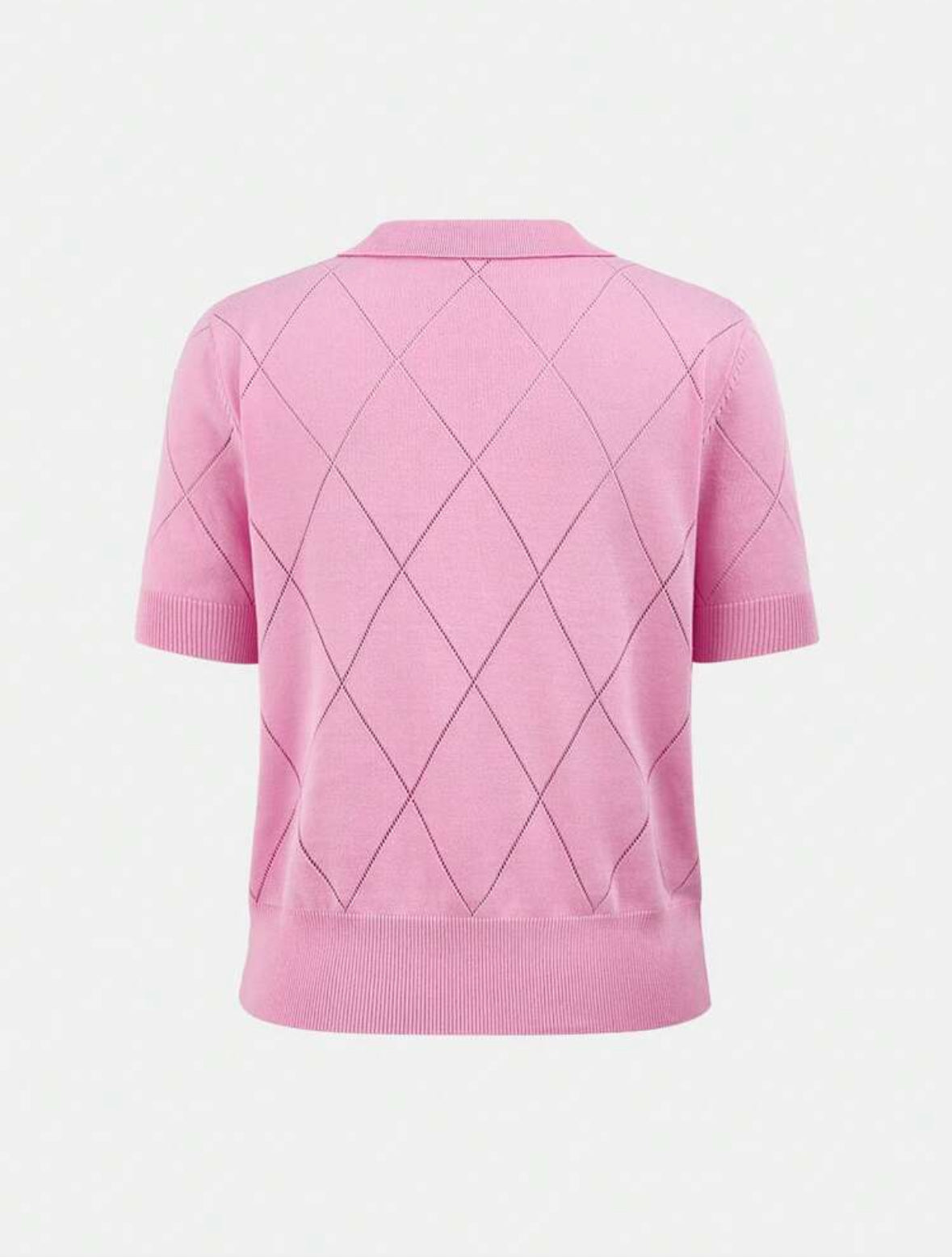 Polo collar diamond