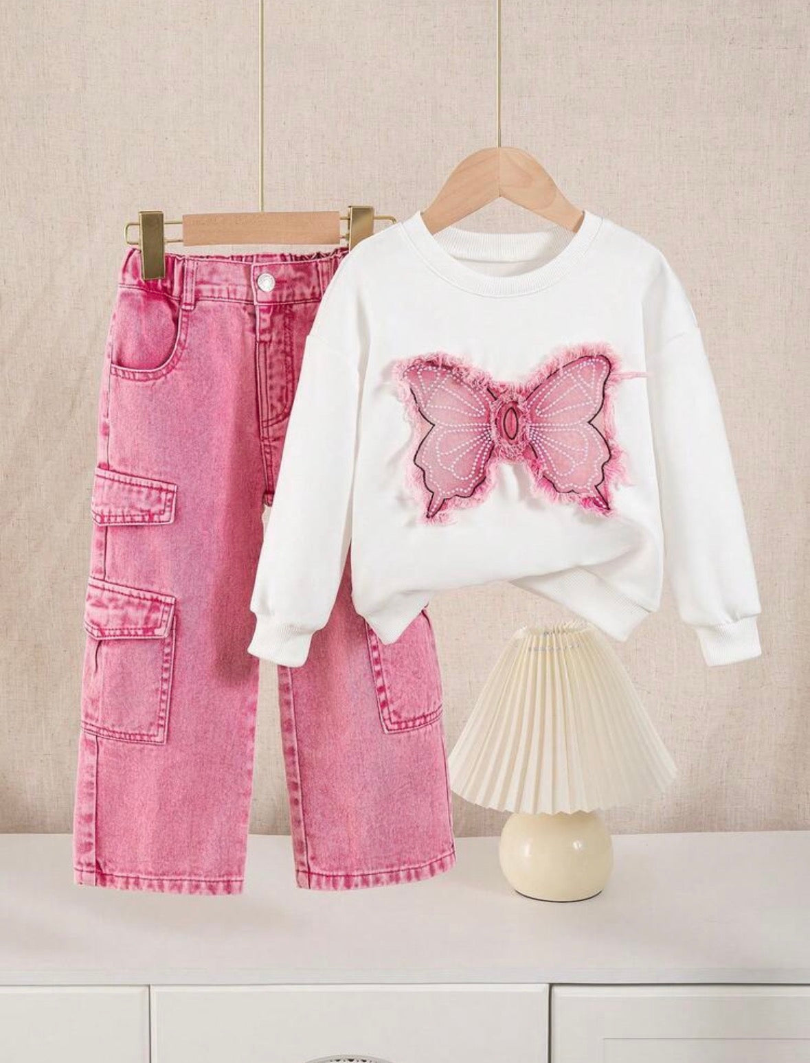 Ensemble 2 pièces - Sweat-shirt + pantalon cargo