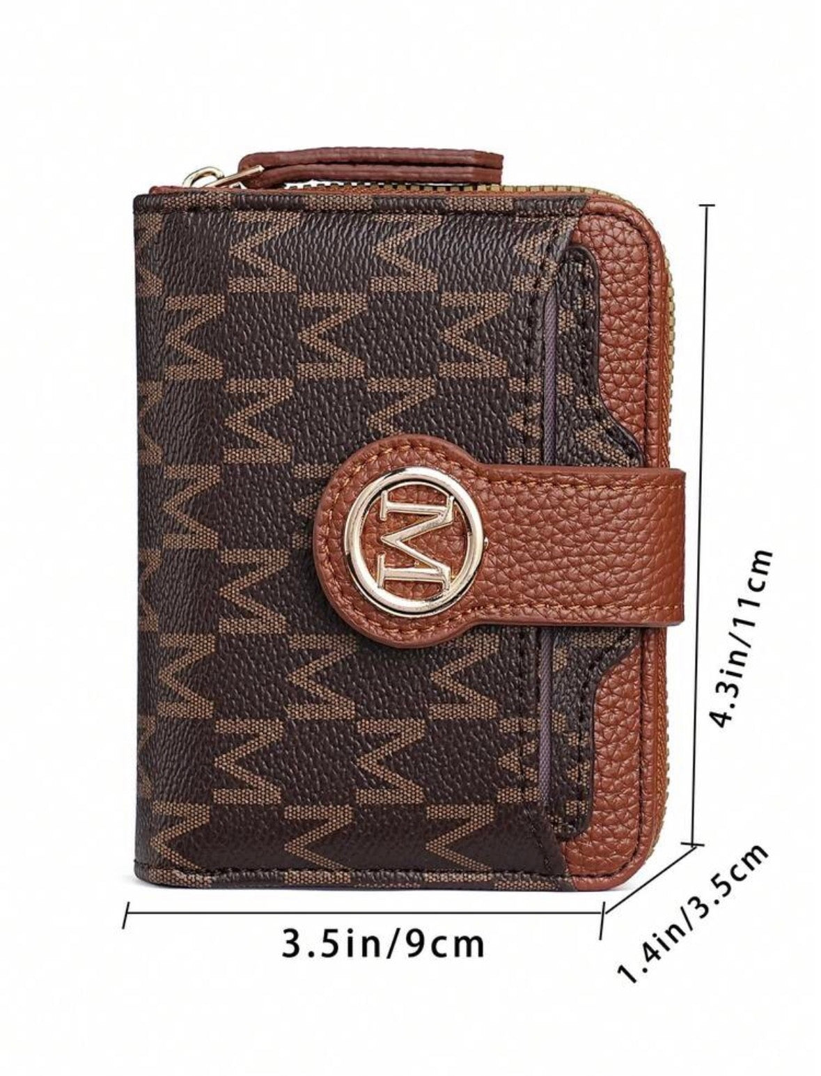Portefeuille compacte - Brown
