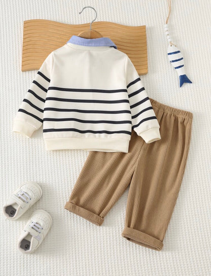 Ensemble - Shirt pullove + pantalon