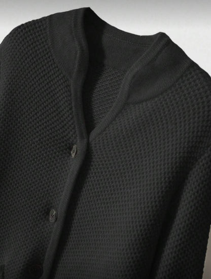 Veste en tricot (Noir)