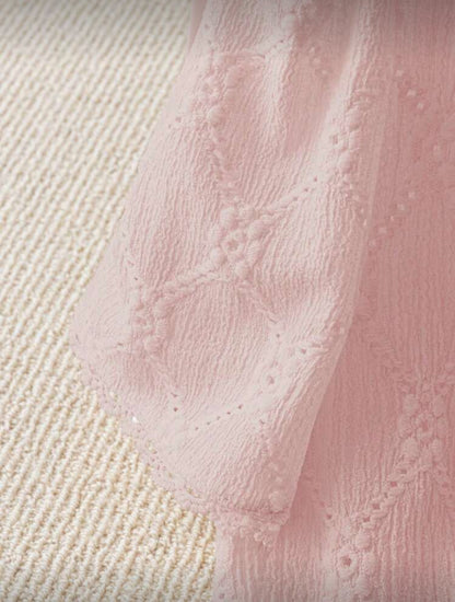 Blouse à col en V court à manches courte