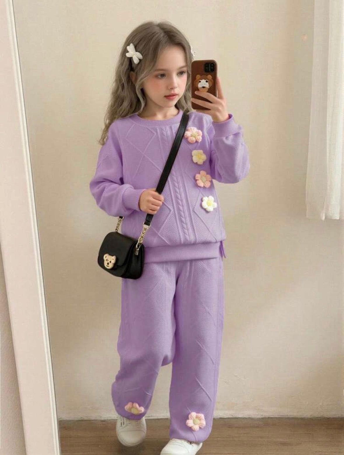 Ensemble 2 pièces Violet