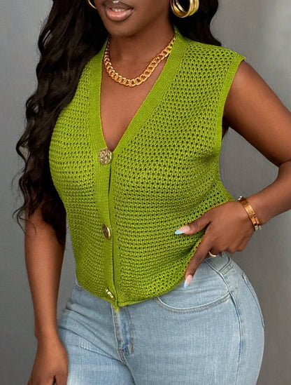 Gilet green metal
