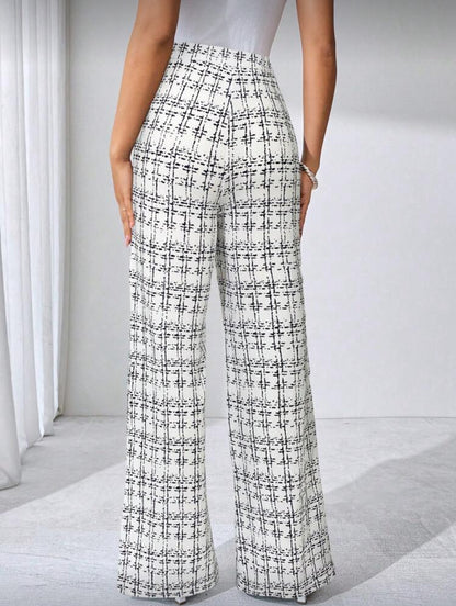 Pantalon tricoté élastique