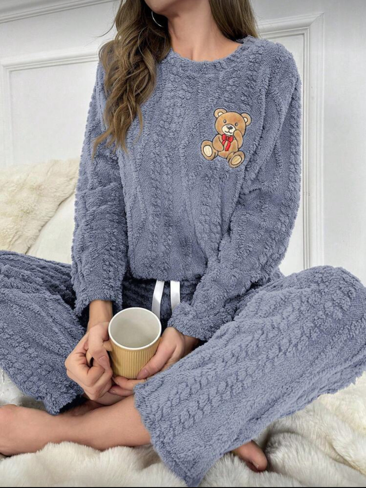 Pyjama broderie d'ours
