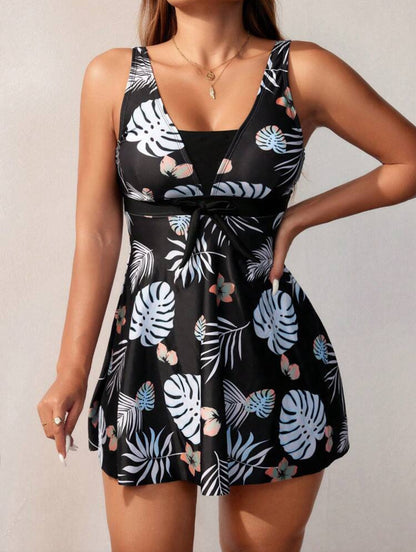 Tankini tropicale