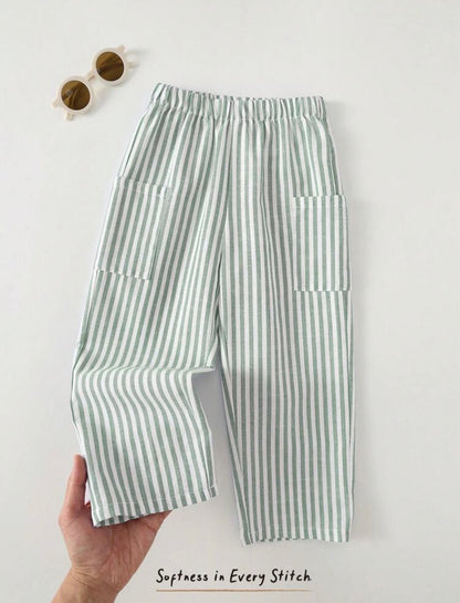 Pantalon à rayures