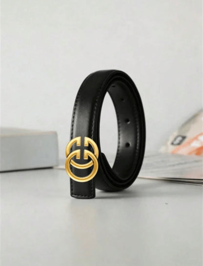 Ceinture en cuir - Business Black