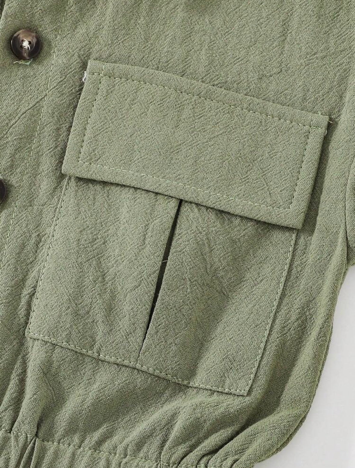 Combinaison vert militaire