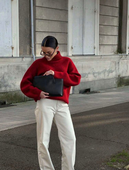 Pull  Col Roulé  - Sienna