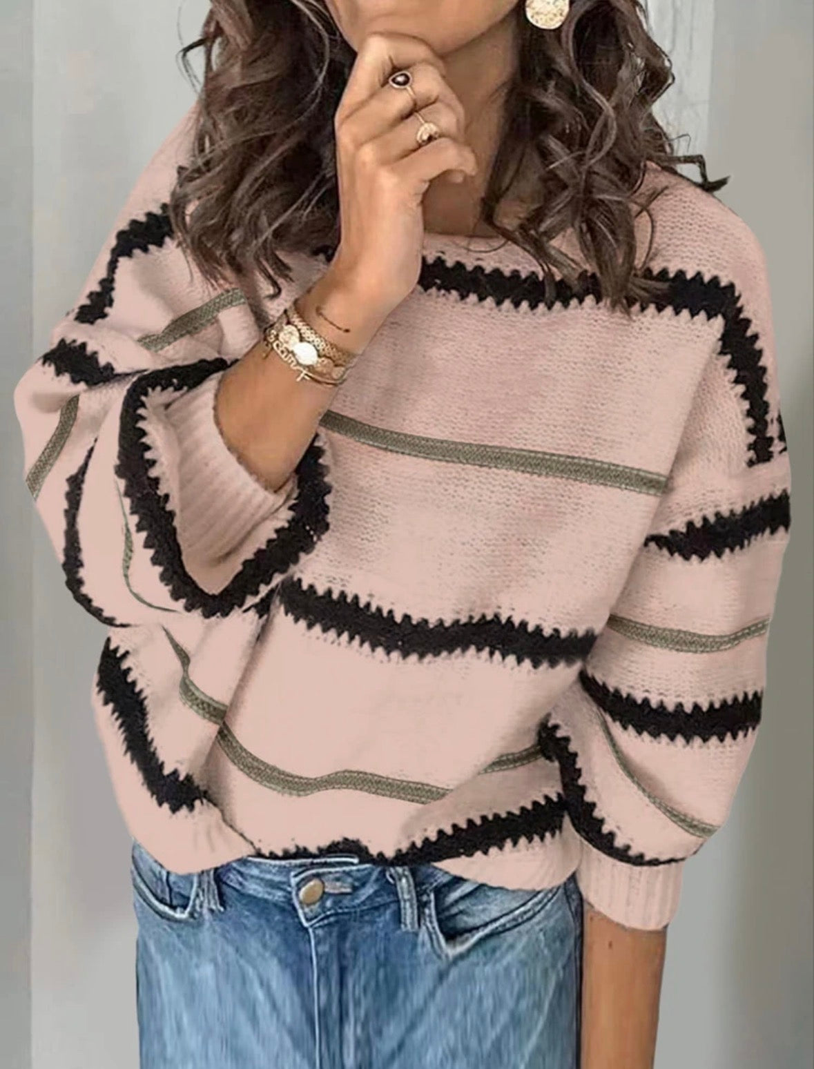 Pull ample - Manches longue