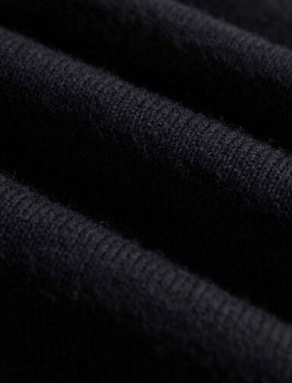 Cardigan - Bordure en dentelle (Noir)