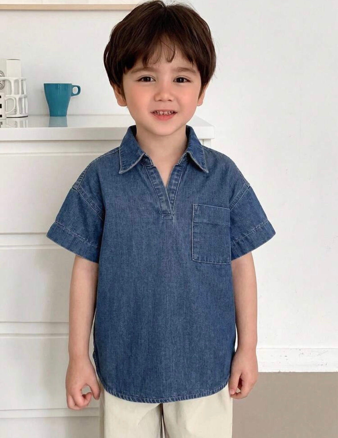 Chemise en jean