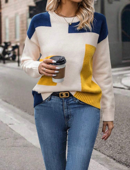 Pull à épaules tombantes