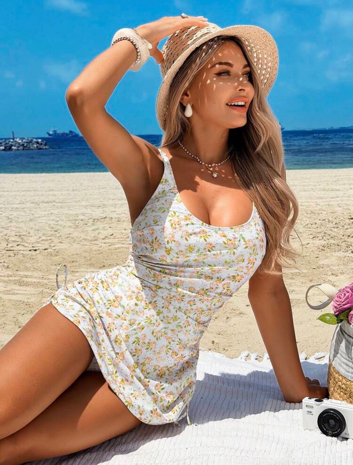 Maillot de bain rose