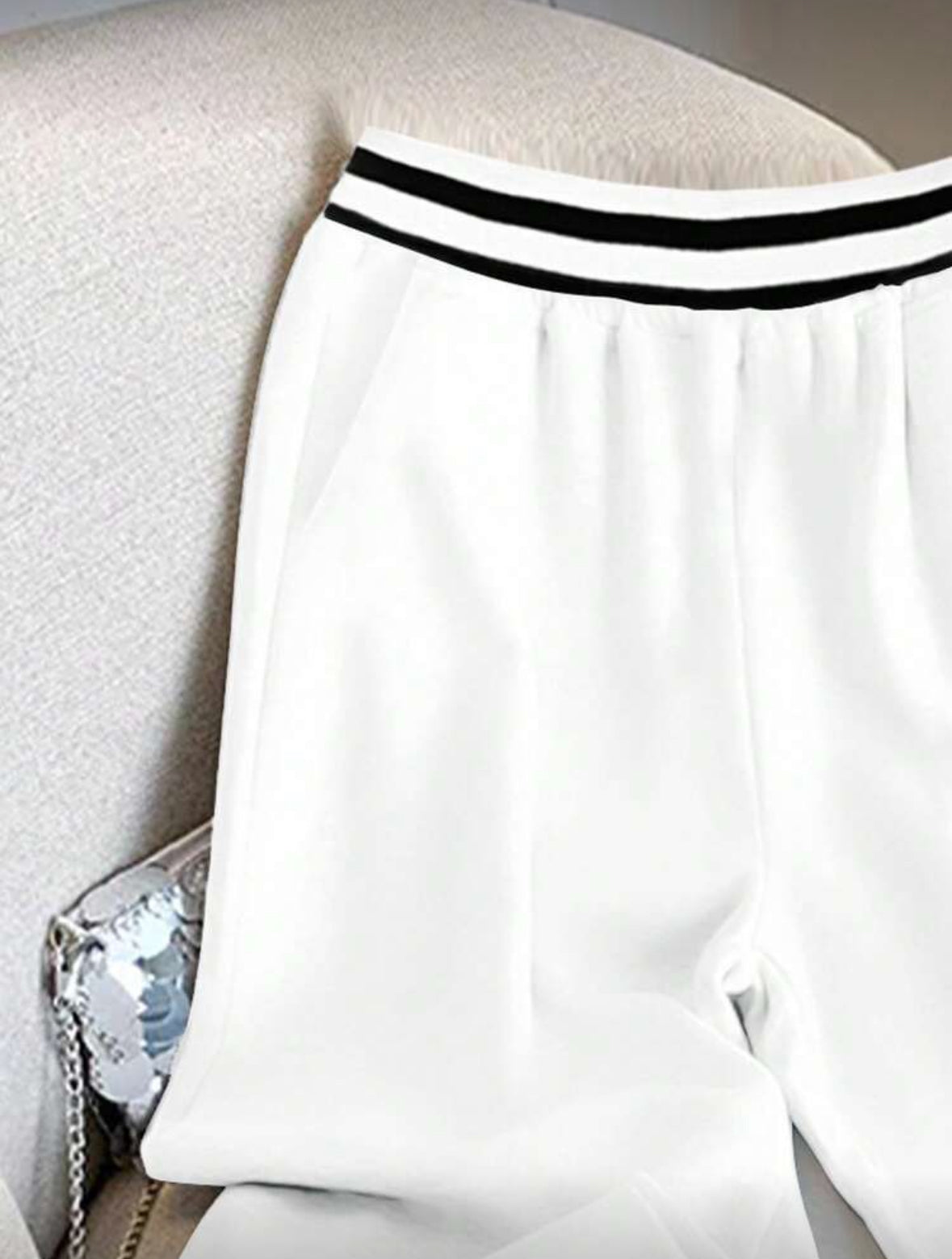 Pantalon droit ample