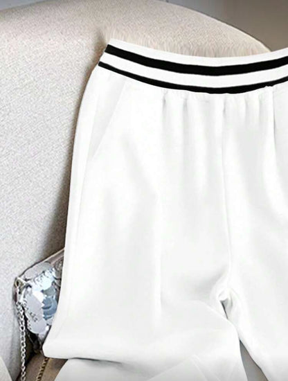 Pantalon droit ample