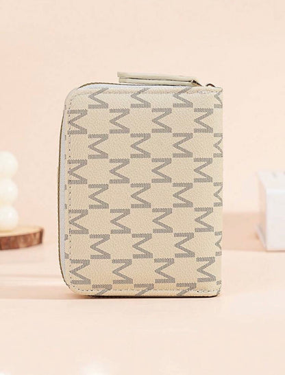 Portefeuille compacte - Beige