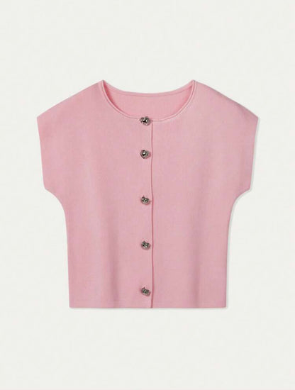 Débardeur minimaliste rose