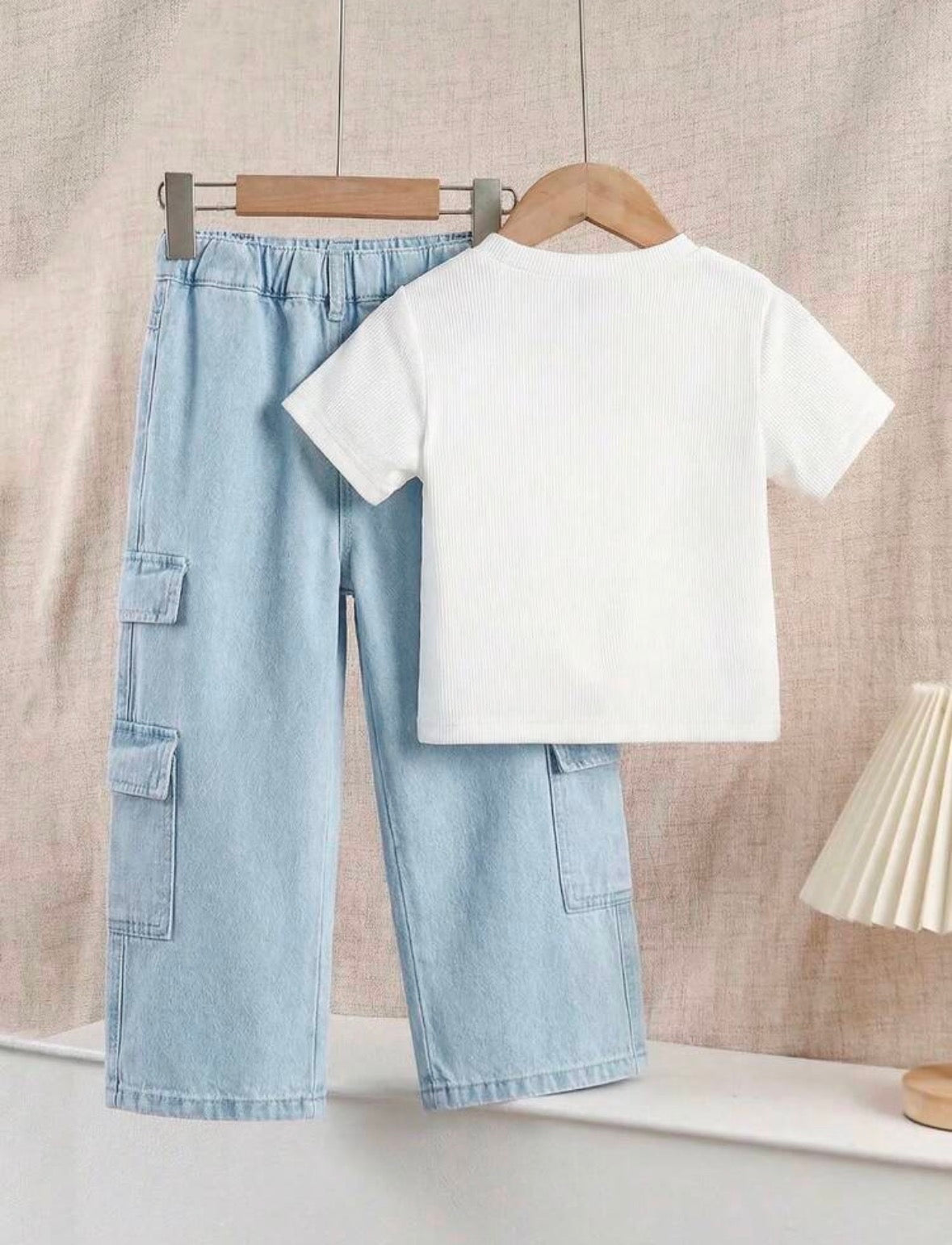 Tee-shirt + Pantalon cargo