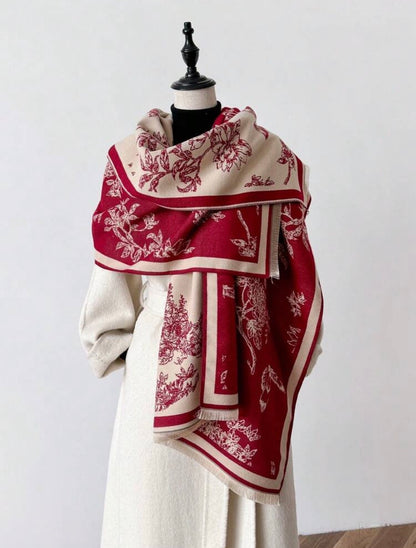 Châle vivaldi (red)