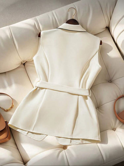 Veste élégante avec ceinture