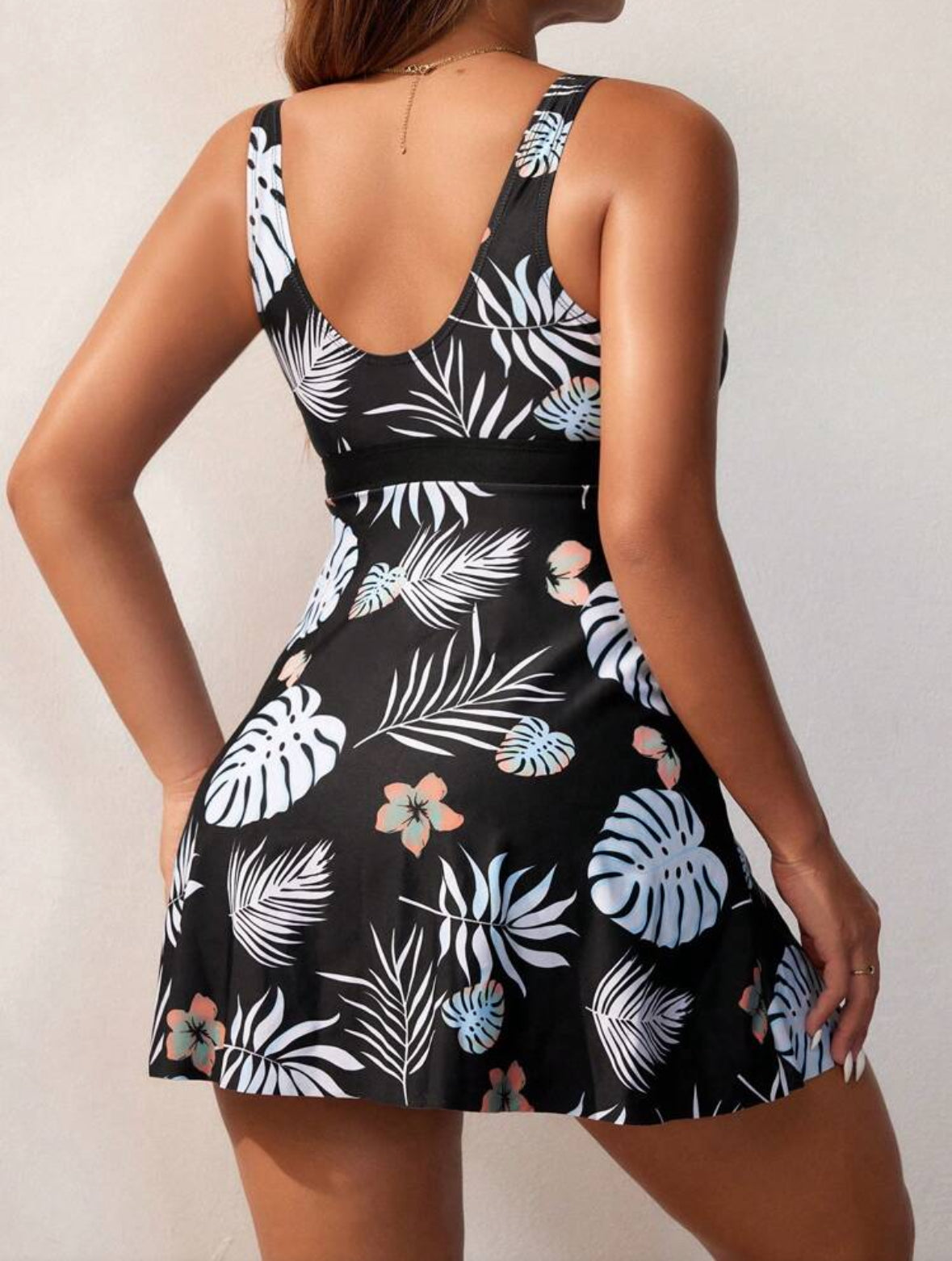 Tankini tropicale