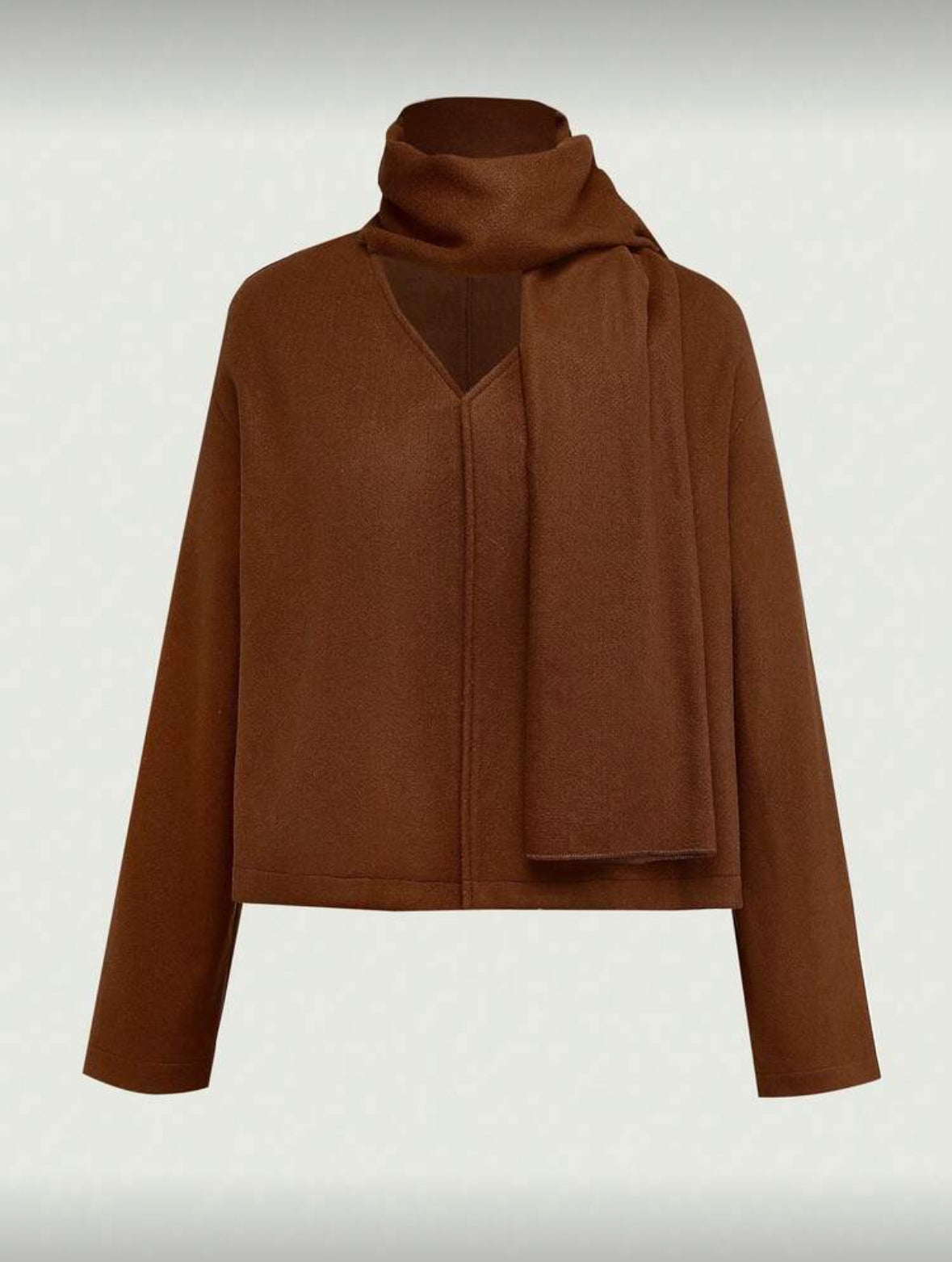 Manteau court double face