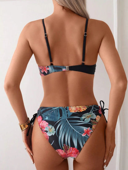 Bikini à croisillon