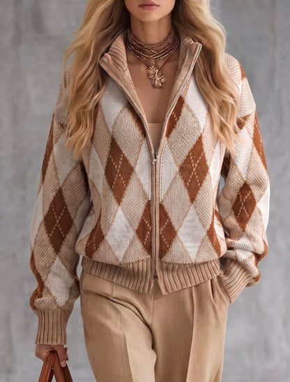 Cardigan - Jacquard