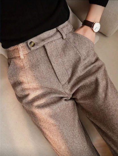 Pantalon à jambe droite