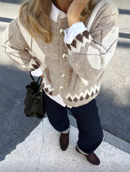 Cardigan à manches longues