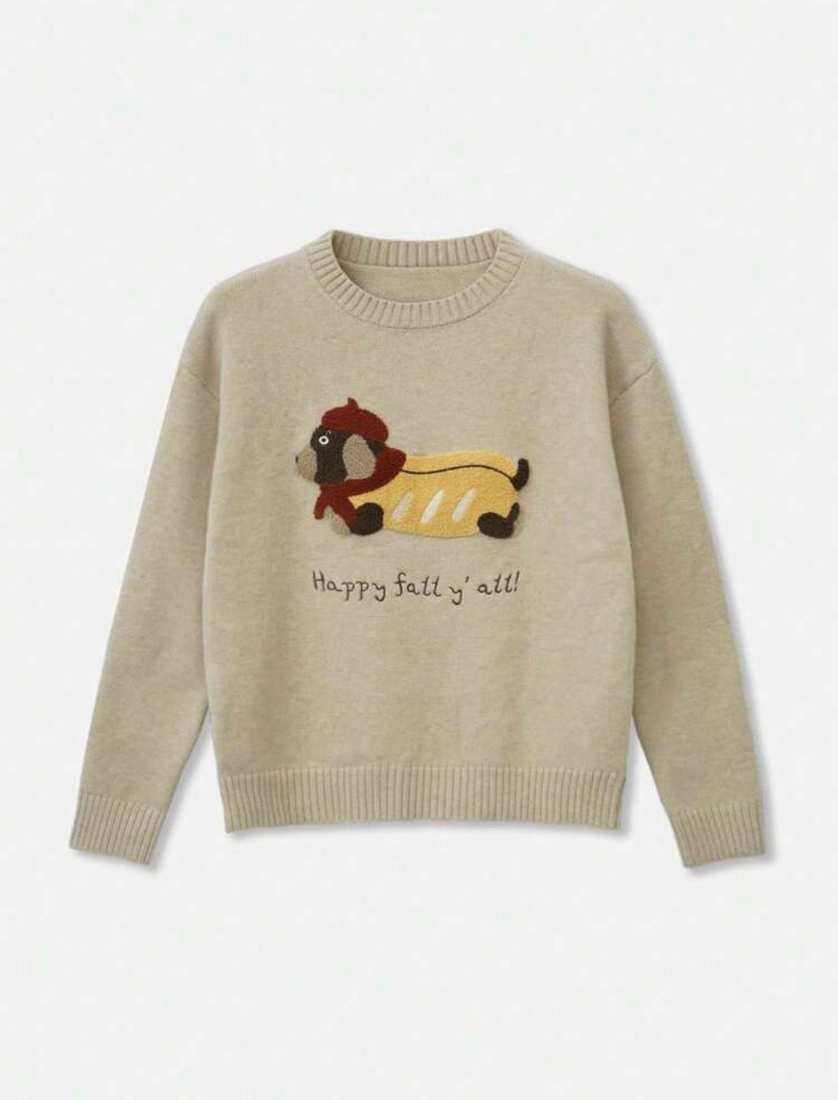 Pull col rond - Teckel
