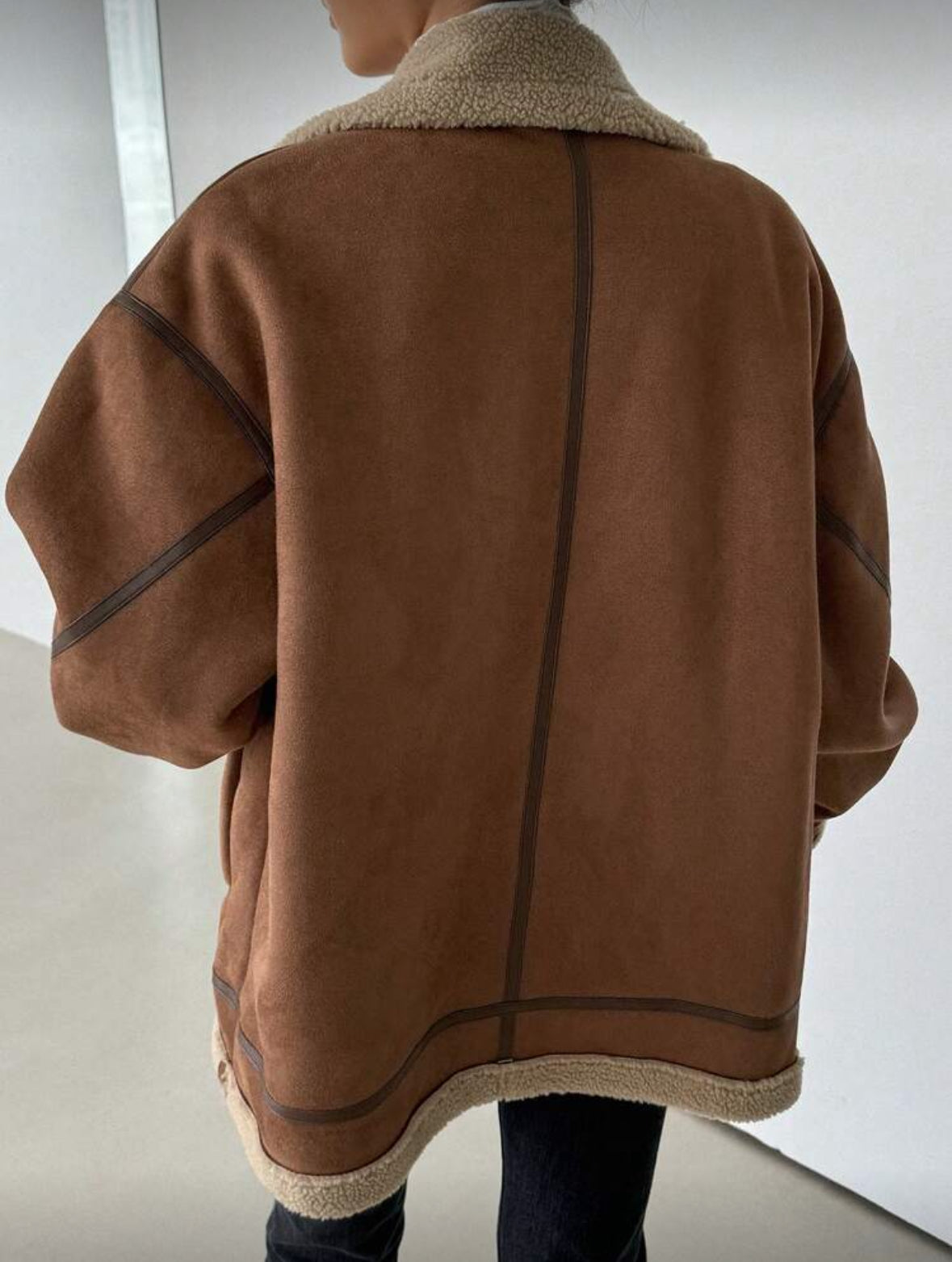 Veste à doublure thermique épaisse