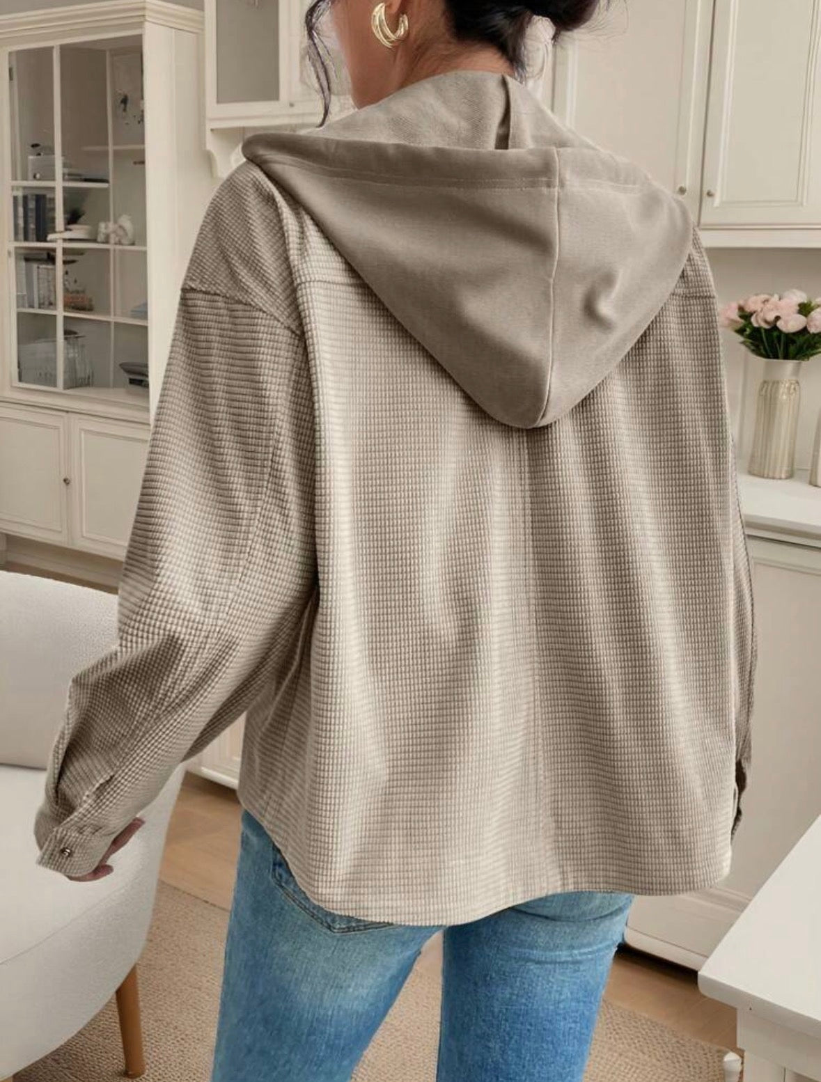 Veste à capuche