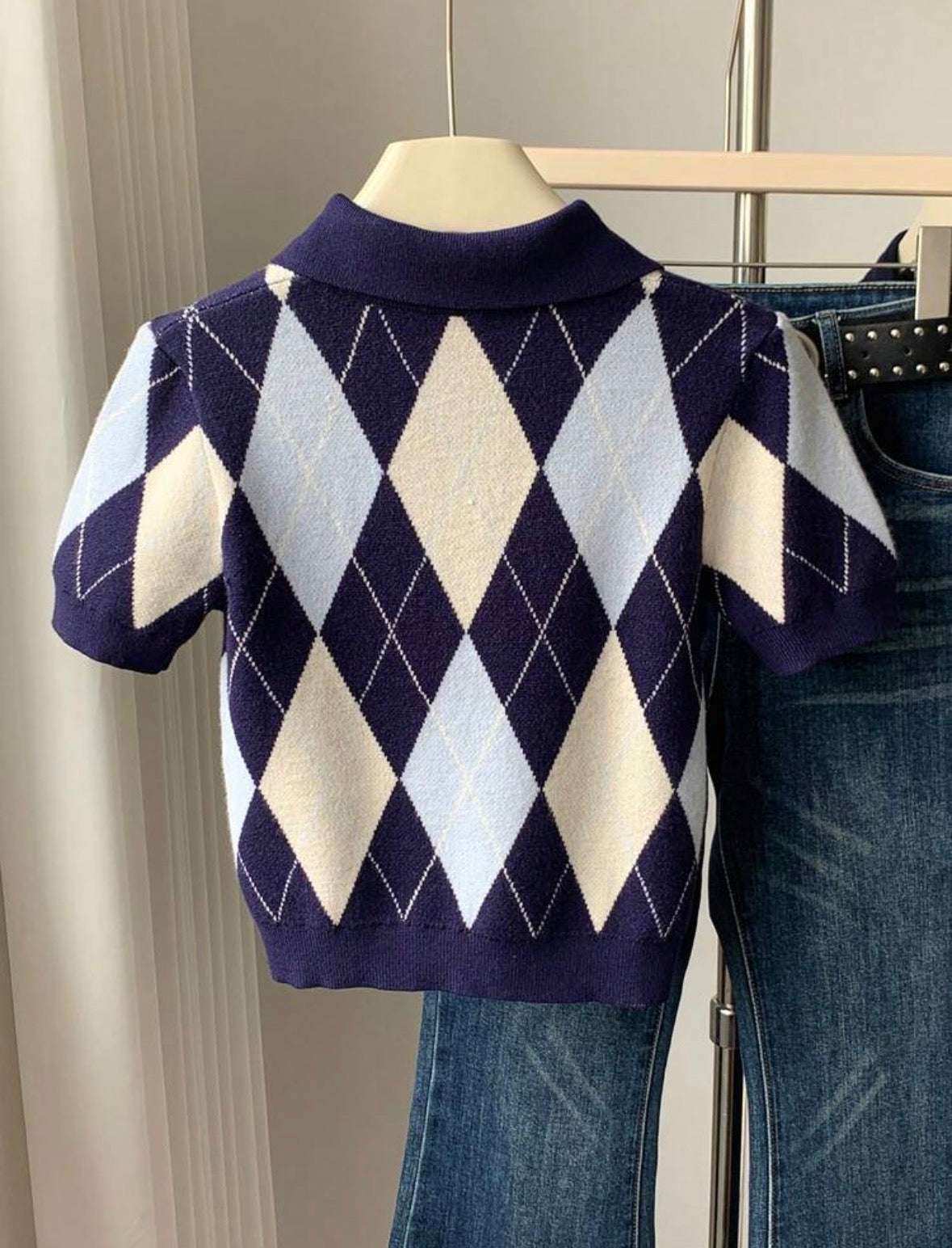 Top - Col polo